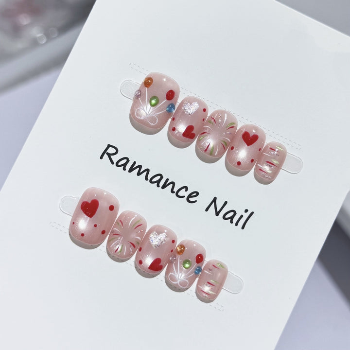 Decorative Press-On Nails Kalsten