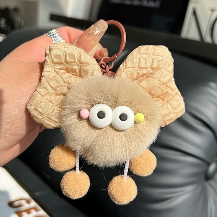 Cute Plush Butterfly Keychain Kalsten