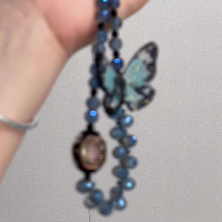 Butterfly Charm Phone Lanyard Kalsten
