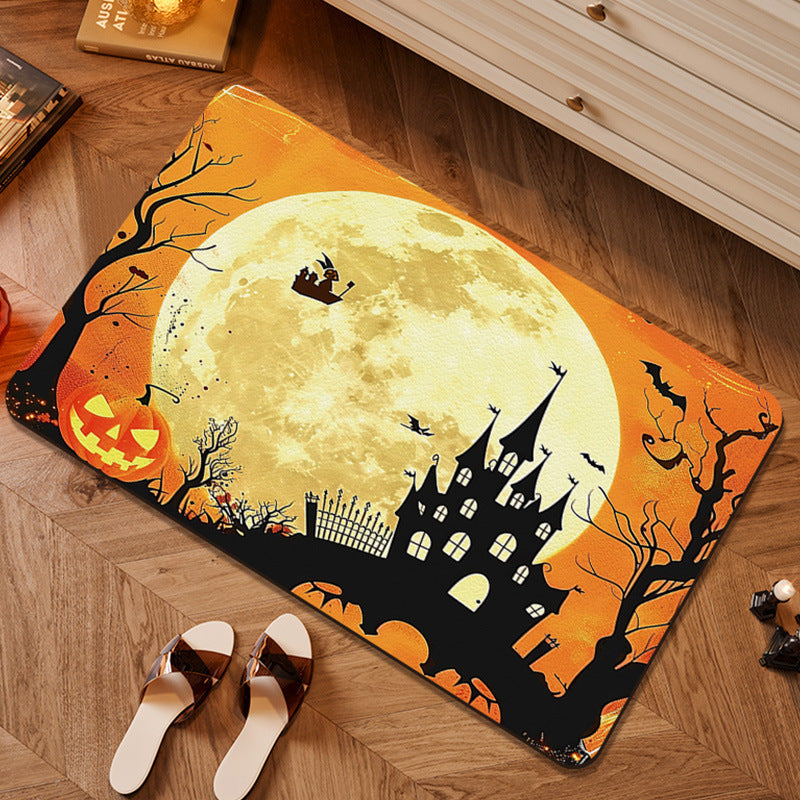 Halloween-Themed Indoor Area Mat Kalsten
