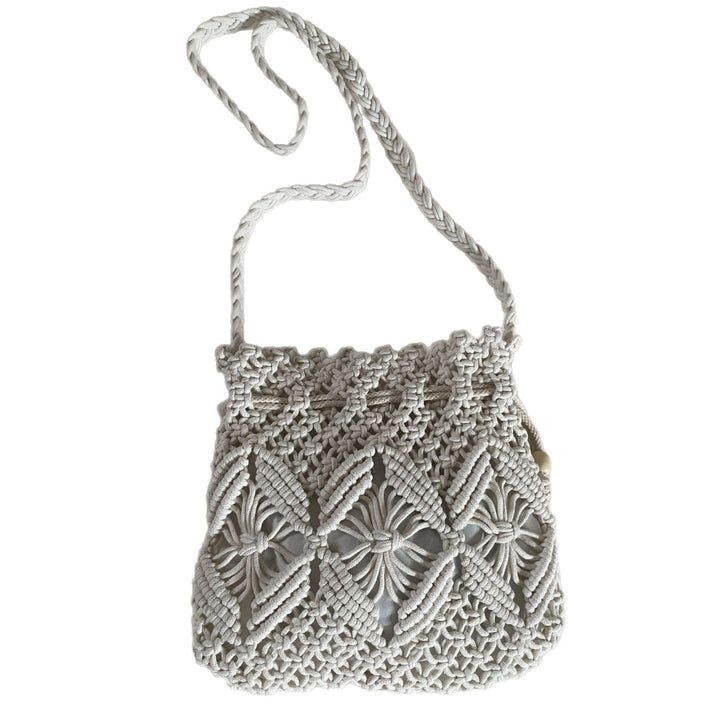 Macrame Crossbody Bag with Detail-Loving Pattern Kalsten