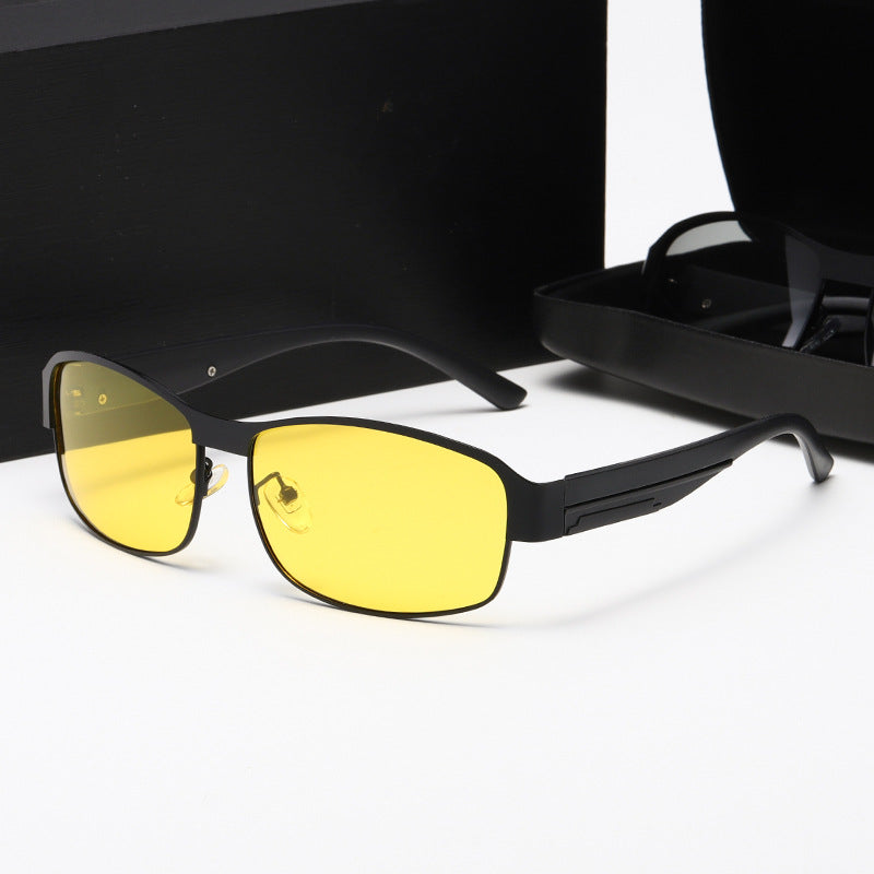 Ladies sporty sunglasses with robust metal frame and polarized lenses Kalsten