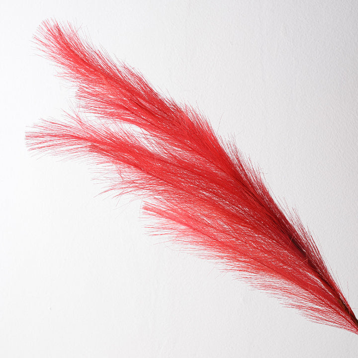 Decorative Faux Pampas Grass Stem