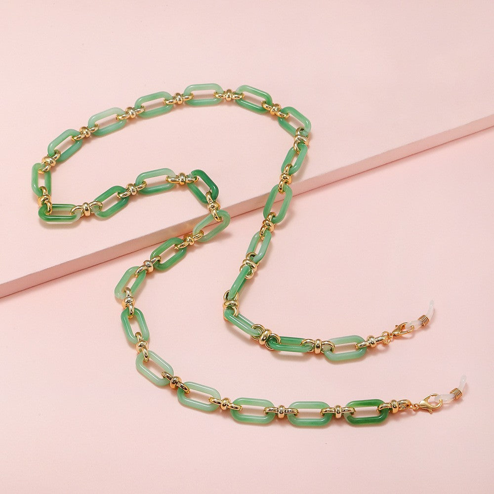 Fashionable sunglasses with chain pendant Kalsten