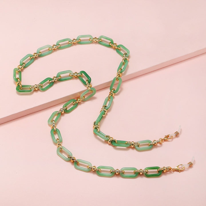Fashionable sunglasses with chain pendant Kalsten