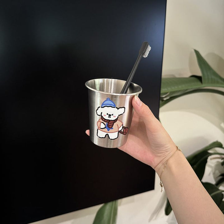 Stainless Steel Mug with Cute Animal Design Kalsten