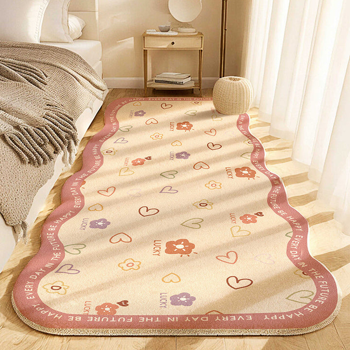 Inspirational Heart-Shaped Area Rug Kalsten
