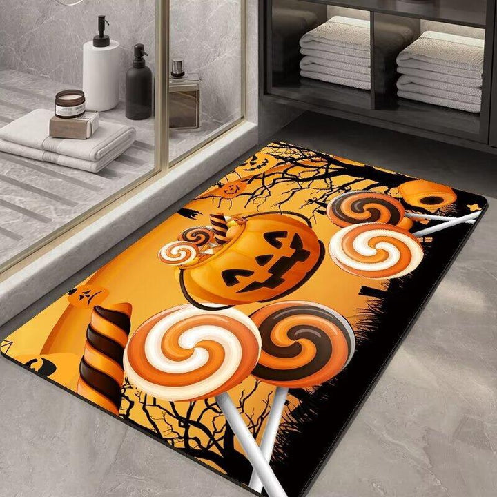 Halloween-Themed Decorative Area Mat Kalsten