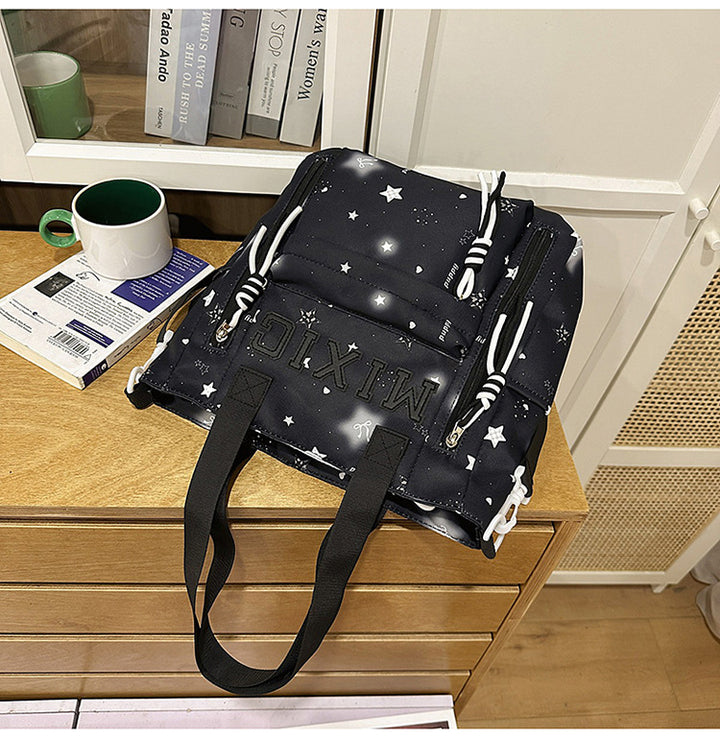 Trendy Illustrated Graphic Backpack Kalsten