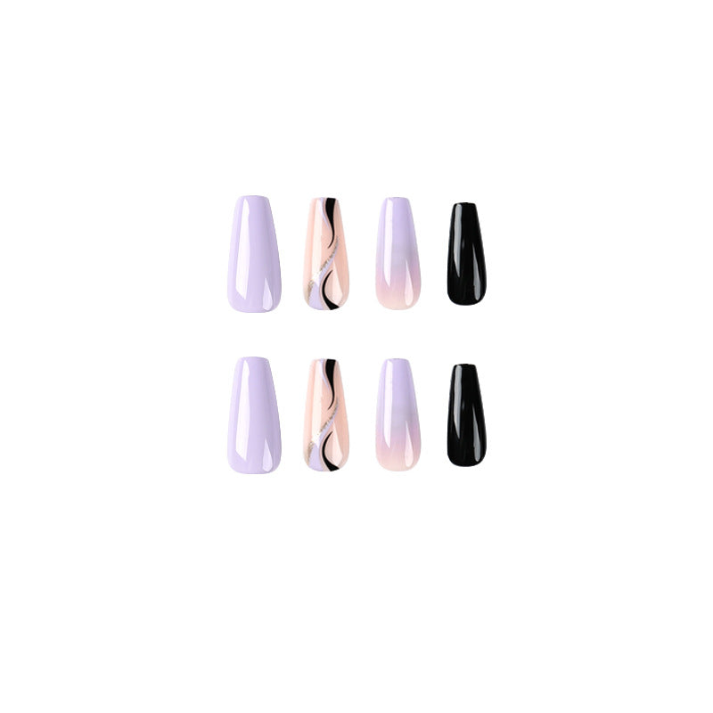 Artistic Nail Extensions in Elegant Design Kalsten