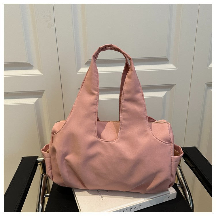 Fashionable Multi-Pocket Handbag