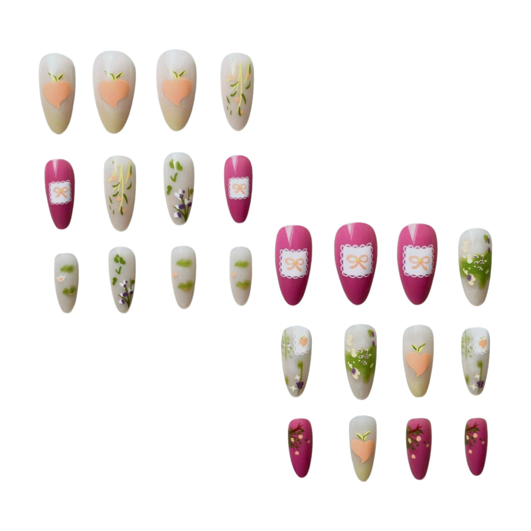 Artistic Floral Nail Art Design Set