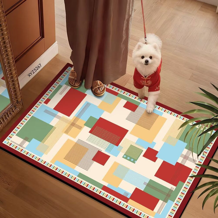 Colorful Patterned Floor Mat Kalsten