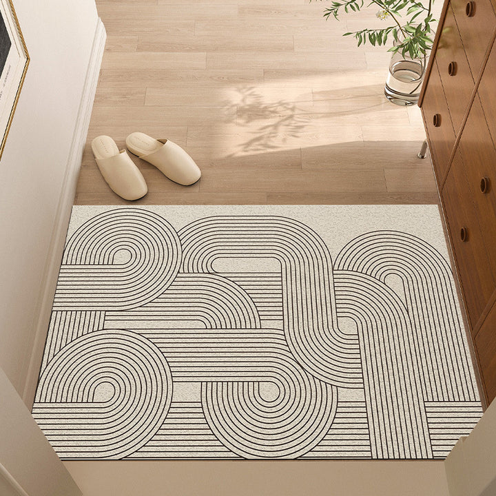 Artistic Abstract Area Mat