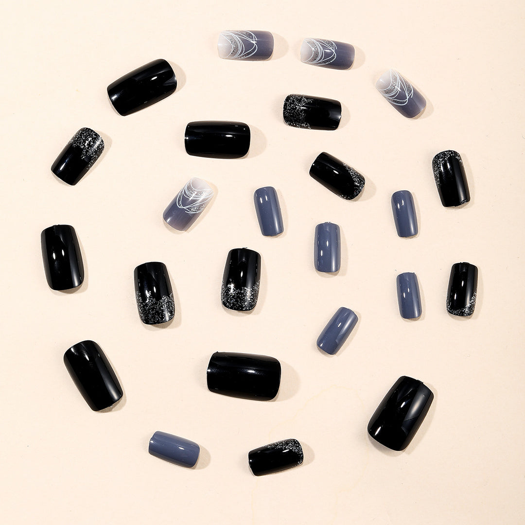 Glittering Decorative Nail Art Extensions Kalsten
