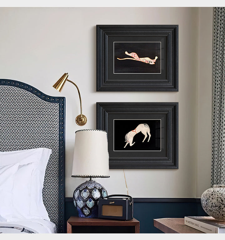 Framed Equestrian Art Print