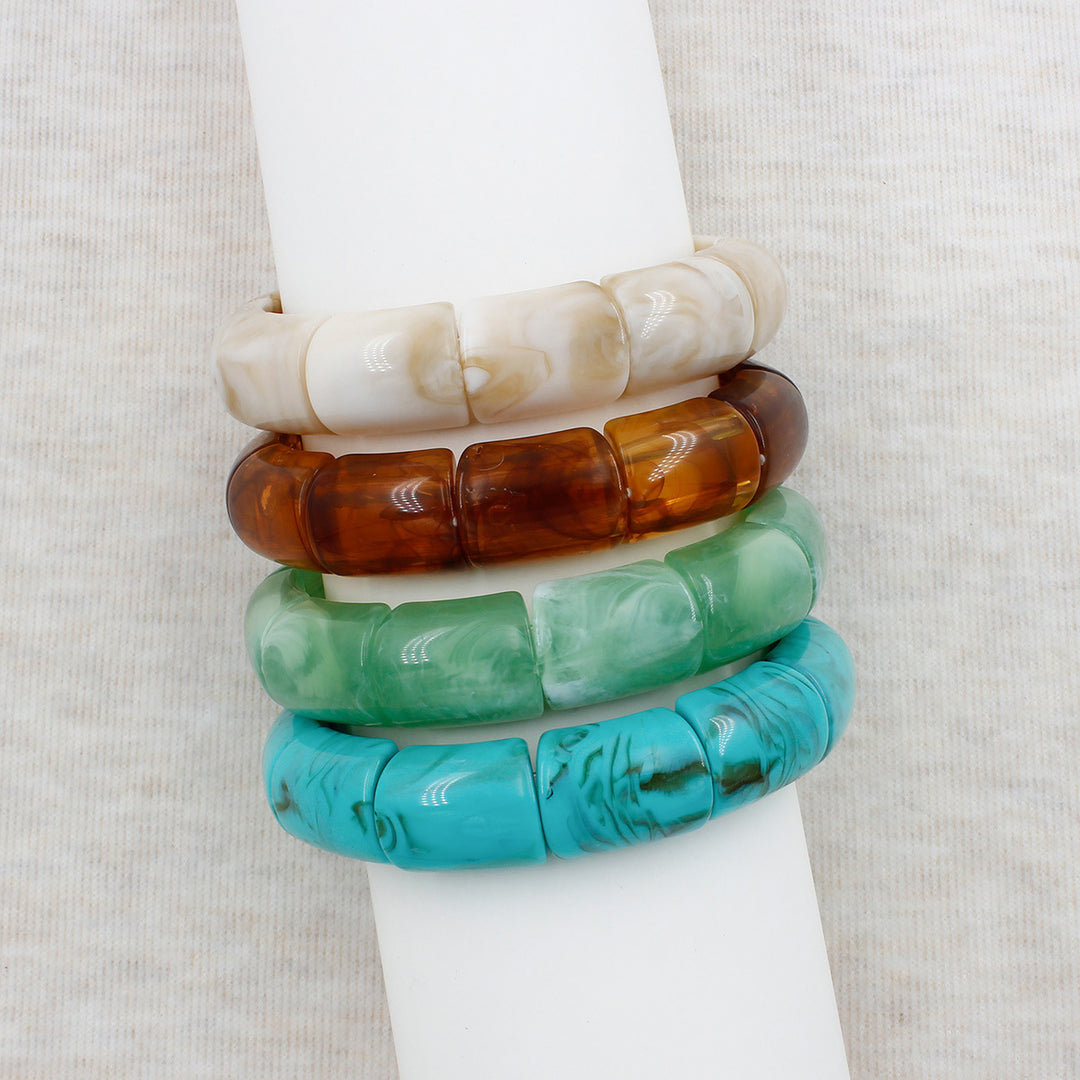 Geometric Resin Bangle Kalsten