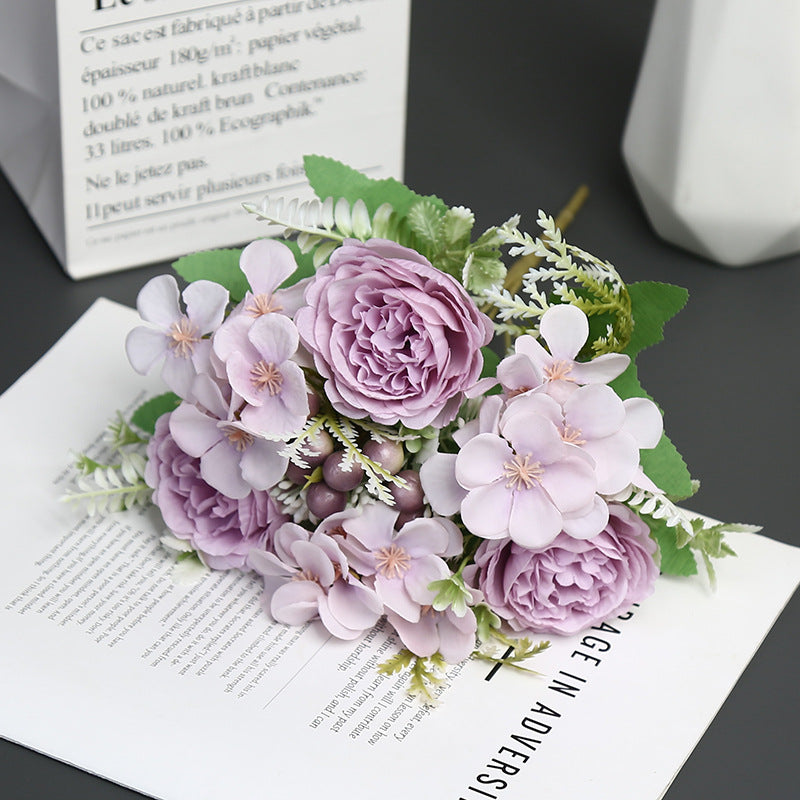 Premium Faux Floral Bouquet