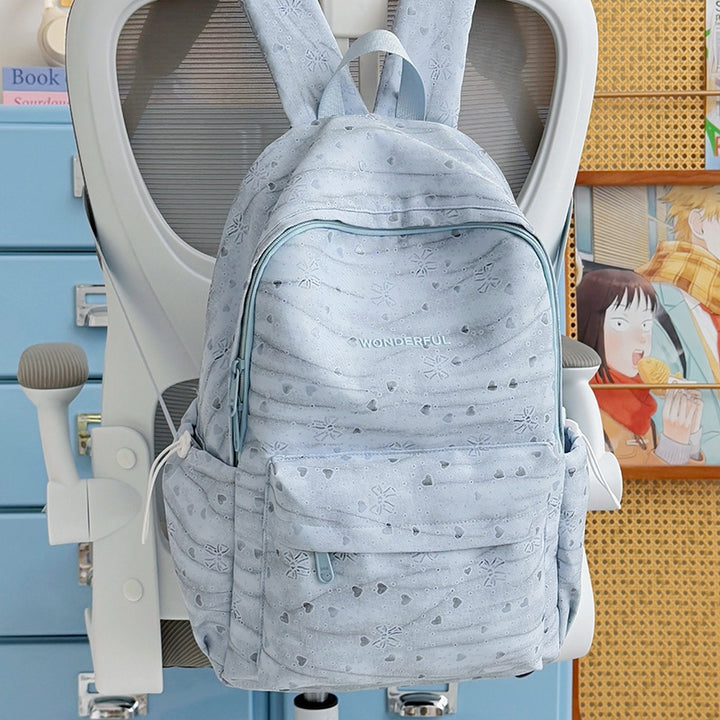 Stylish Heart Pattern Backpack Kalsten