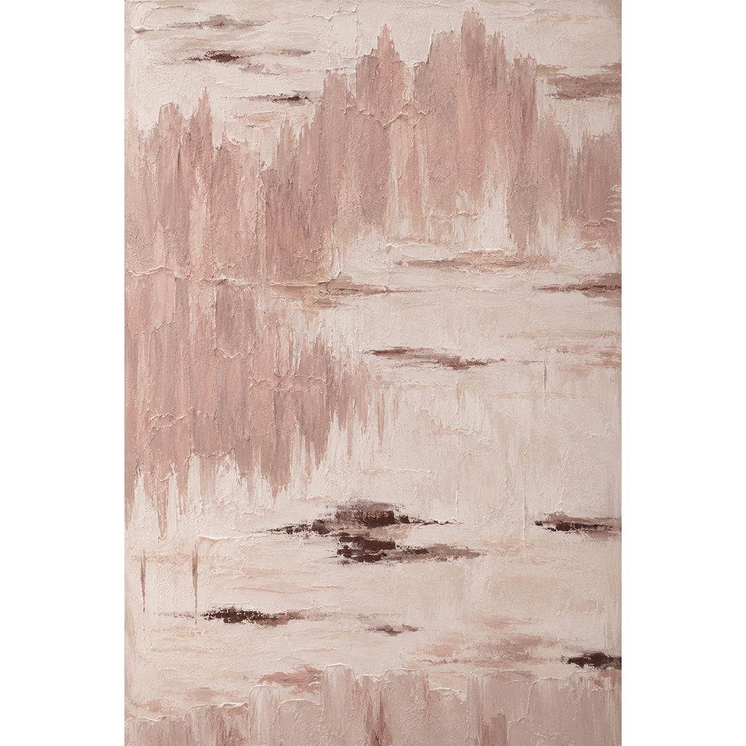 Textured Abstract Canvas Art Print for Walls