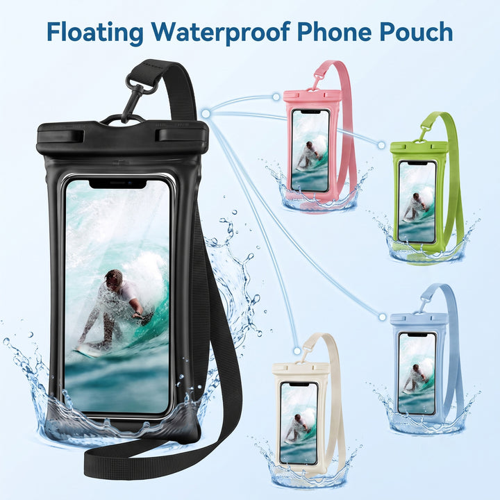 Waterproof smartphone holder with carrying strap Kalsten