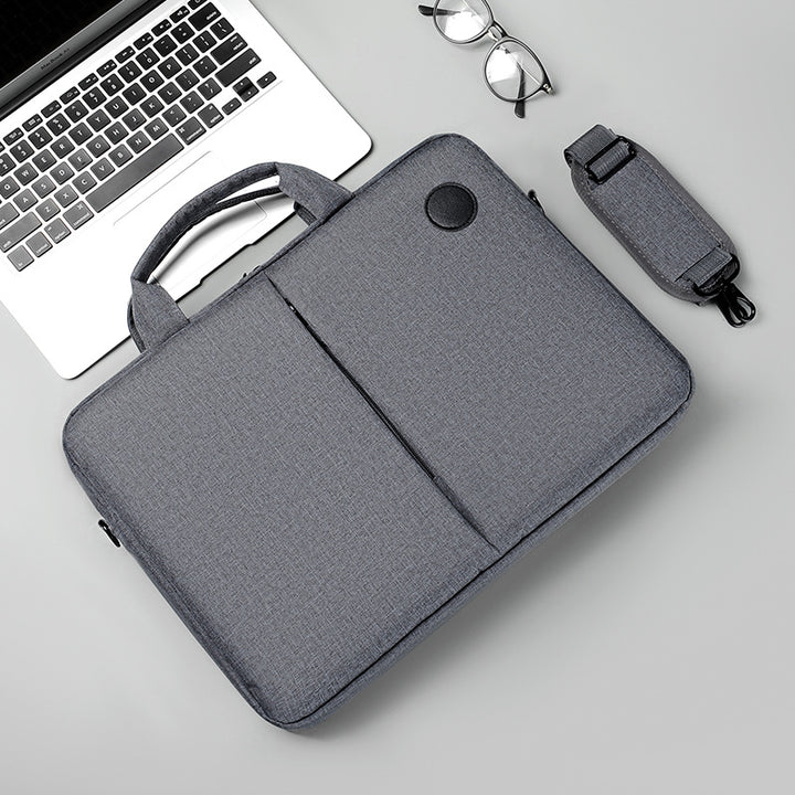 Elegant Laptop Bag with Adjustable Shoulder Strap and Padded Interior Compartment Kalsten