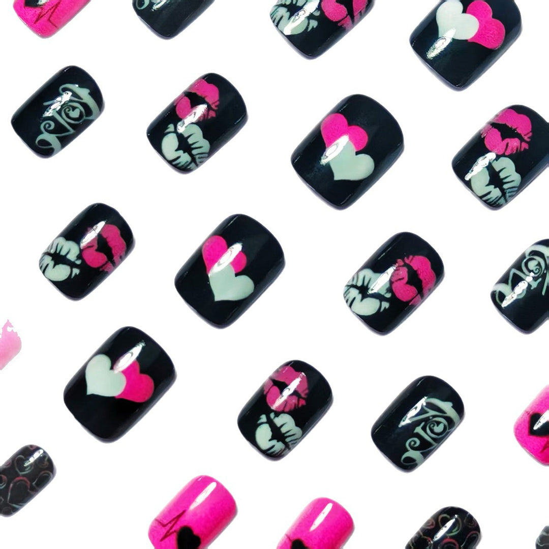 Creative Love-Themed Nail Art Kalsten