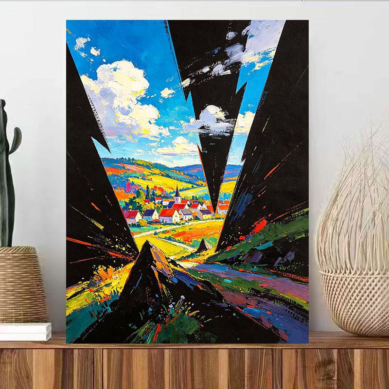Landscape Inspired Abstract Wall Art Kalsten
