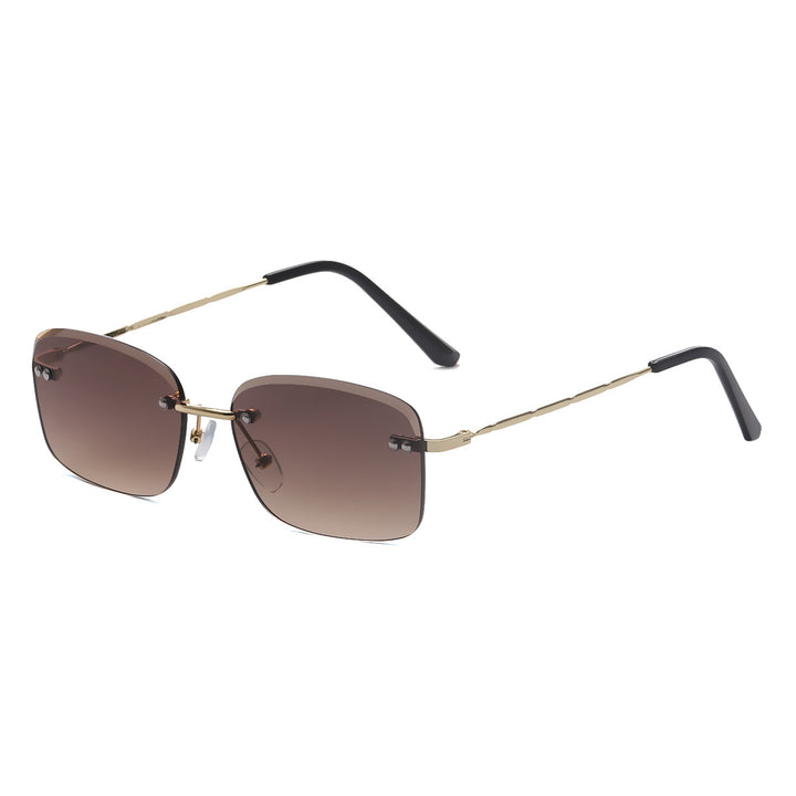 Women's square sunglasses with polarized lenses and elegant metal frame Kalsten