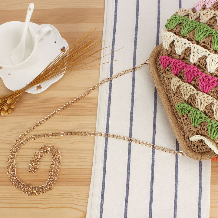 Shoulder bag with colorful woven pattern Kalsten