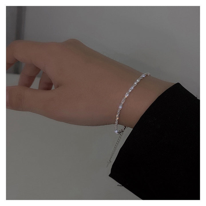 Dainty Textured Chain Necklace Kalsten