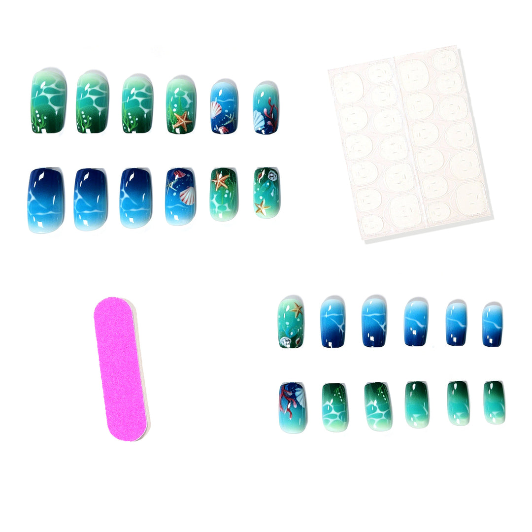 Nautical Themed Nail Art Kalsten