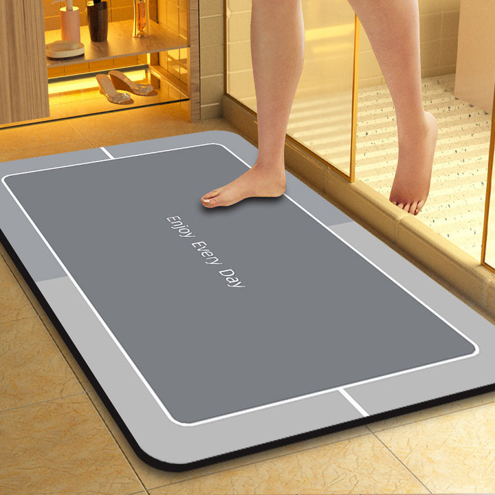 Soft Absorbent Bathroom Comfort Mat Kalsten
