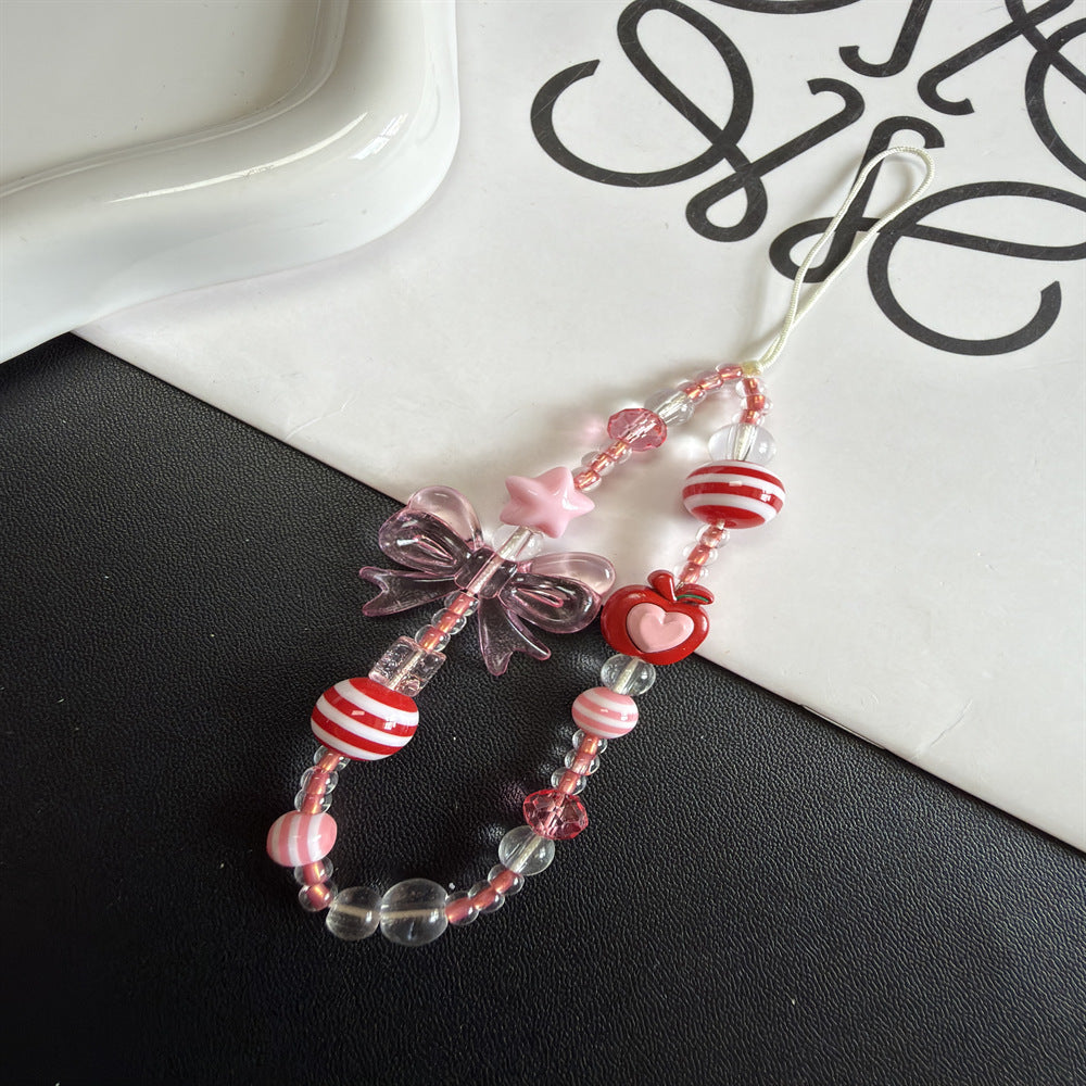 Decorative Beaded Phone Lanyard Kalsten 1790135506