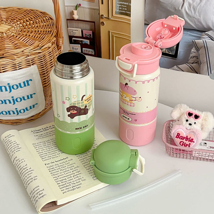 Insulated drinking bottle with child-friendly design Kalsten