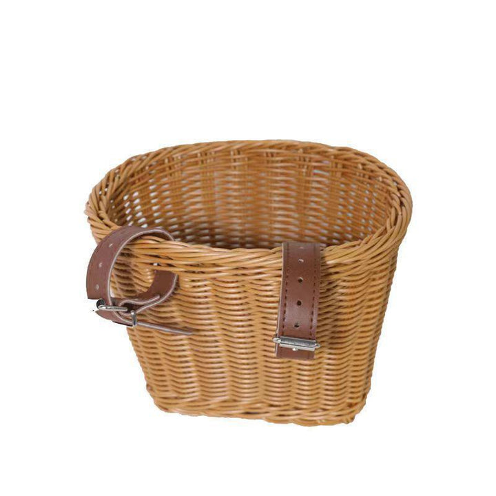 Handcrafted Woven Scooter Storage Basket Kalsten