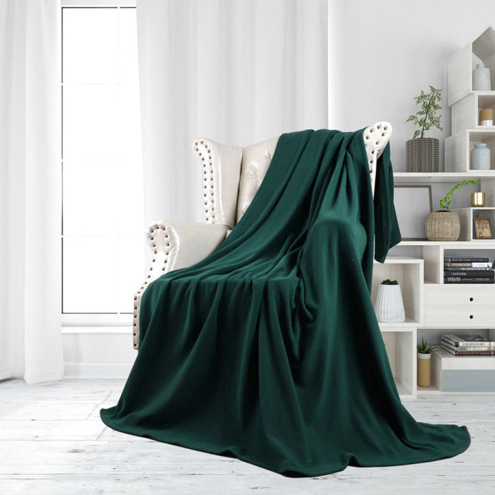 Ladies luxurious and cuddly living room blanket Kalsten