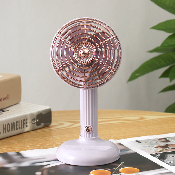 Women's Portable Table Fan with Tilting Head and Atmospheric Design Kalsten