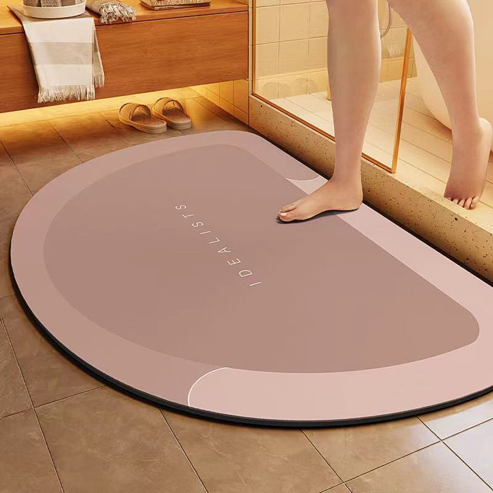 Round Bathroom Mat
