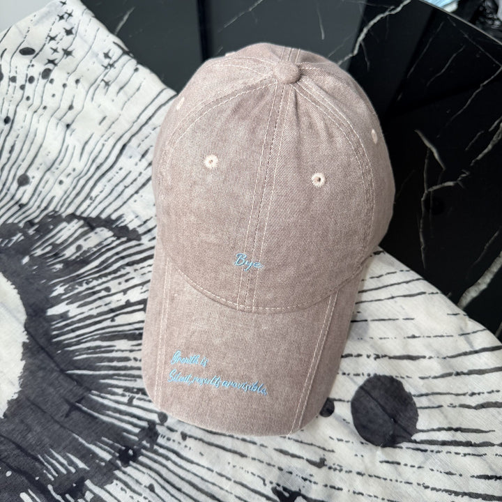Women's Casual Distressed Cotton Baseball Cap Kalsten