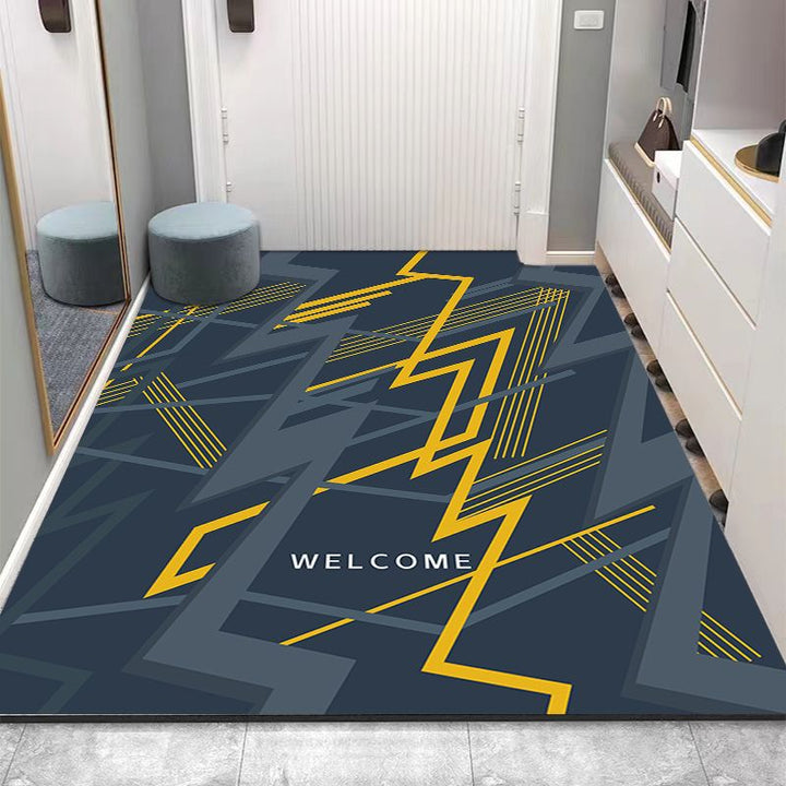 Artistic Welcome Floor Mat