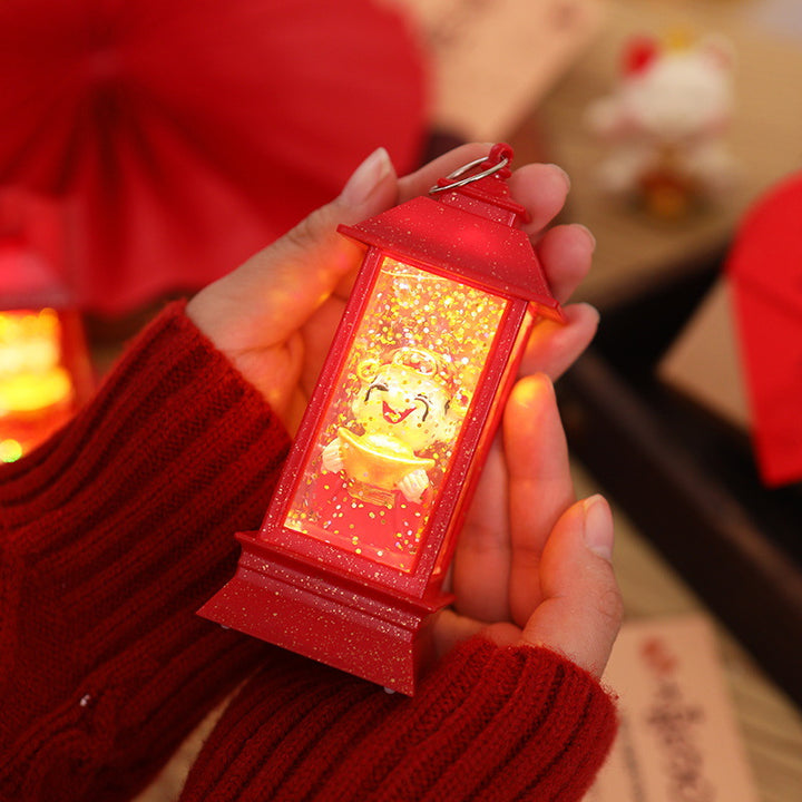 Decorative LED Lantern with festive motif Kalsten