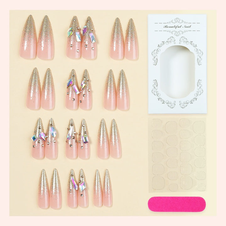 Authentic Dramatic Artificial Nail Set Kalsten