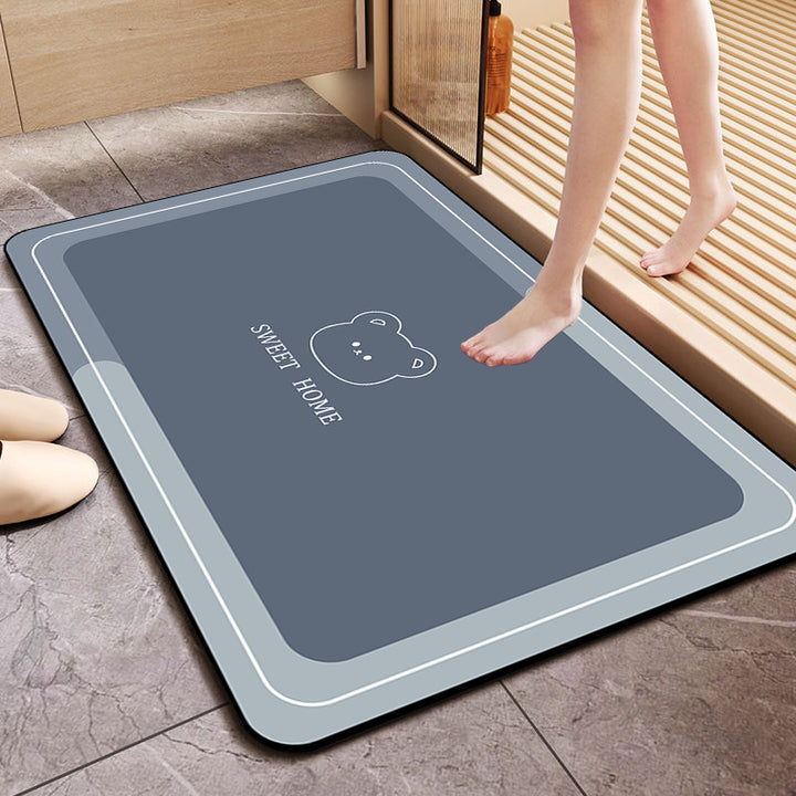 Absorbent Memory Foam Bathroom Mat Kalsten