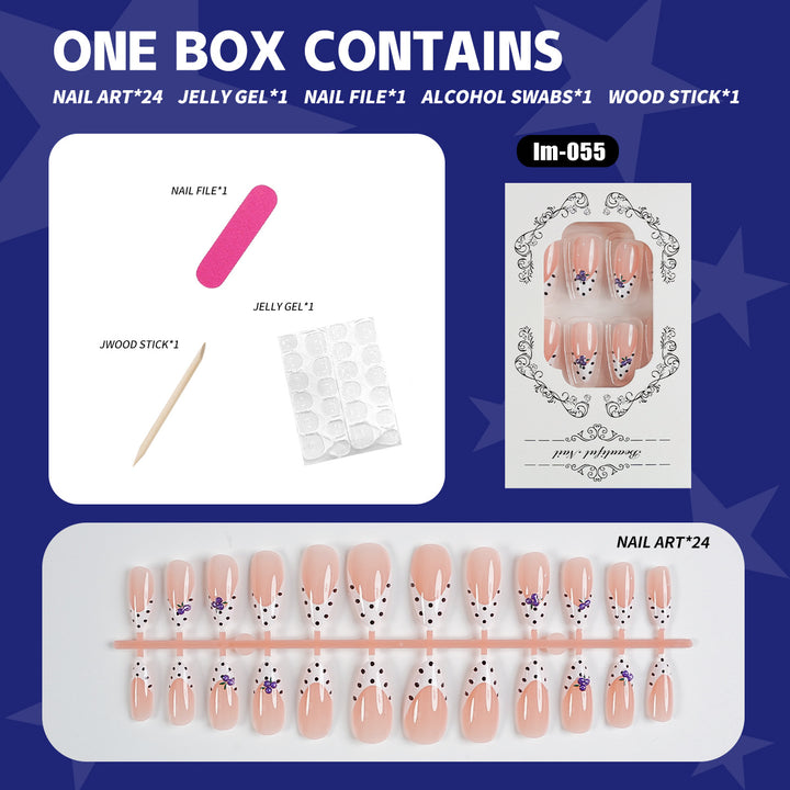 Complete Press-On Nail Art Kit