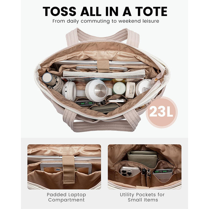 Stylish tote bag with versatile compartments Kalsten