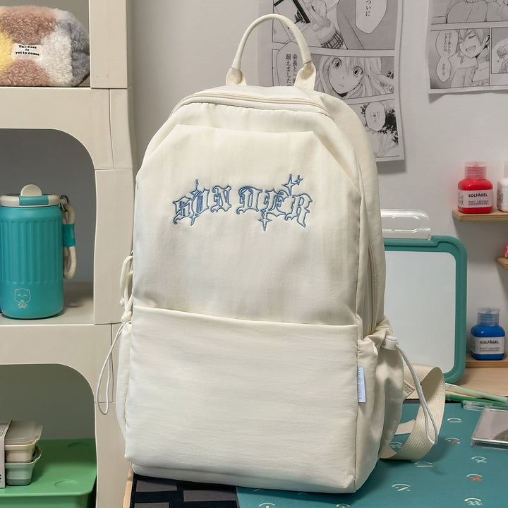 Stylish Embroidered Backpack Kalsten 1791206064