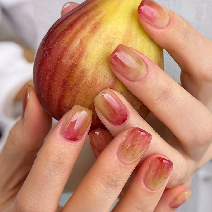 Artificial Nail Set with Elegant Gradient Kalsten