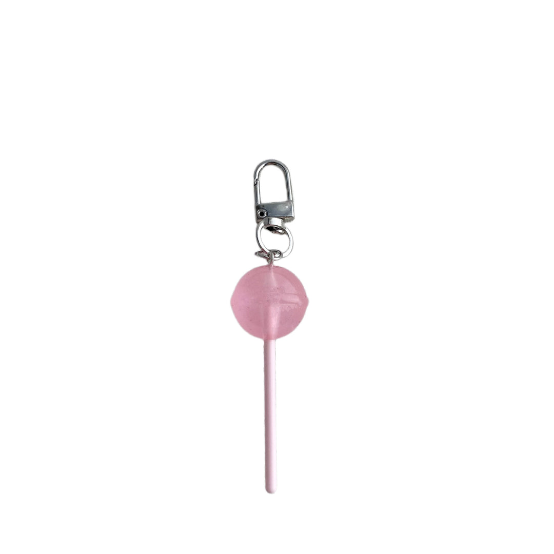 Lollipop-Inspired Charm Keychain Kalsten