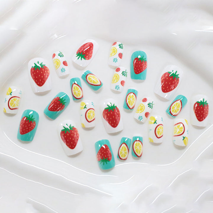 Artistic Fruit-Themed Nail Art Kalsten